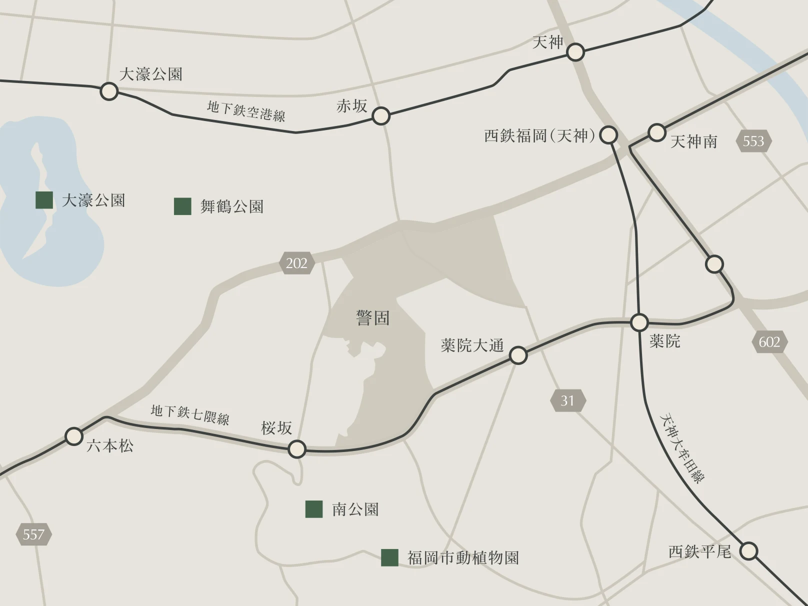 Access map